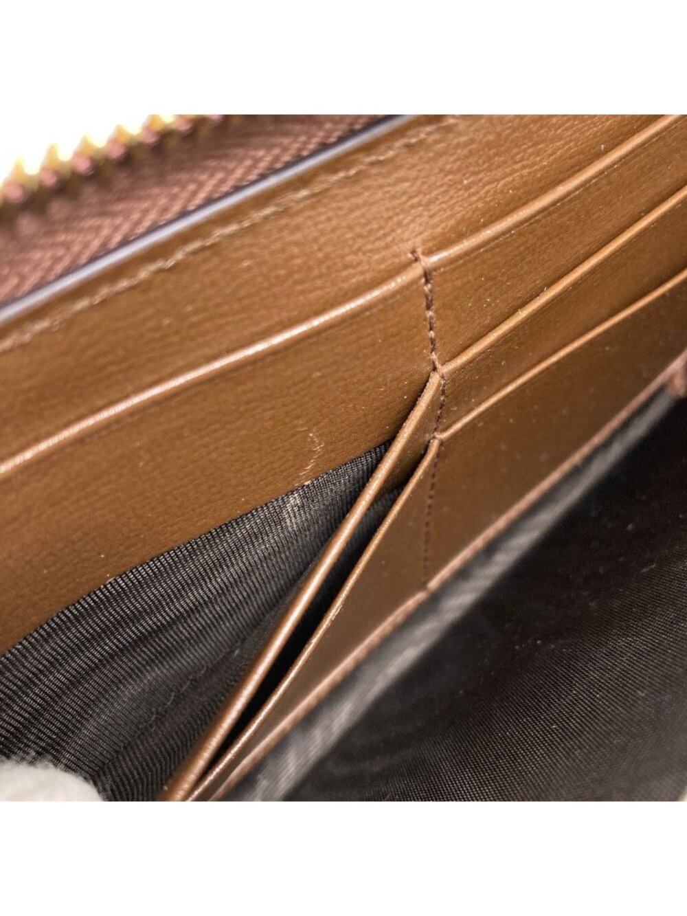 Gucci Zip Around Horsebit GG Supreme Wallet - Picture 7 of 12